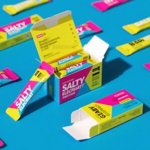 Caja de Papel Personalizada para Suplementos Deportivos | Bebidas Energéticas, Polvo de Electrolitos y Vitamina C Cajas